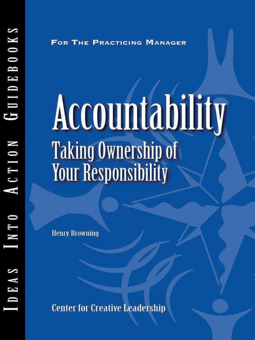 Title details for Accountability by Center for Creative Leadership (CCL) - Available